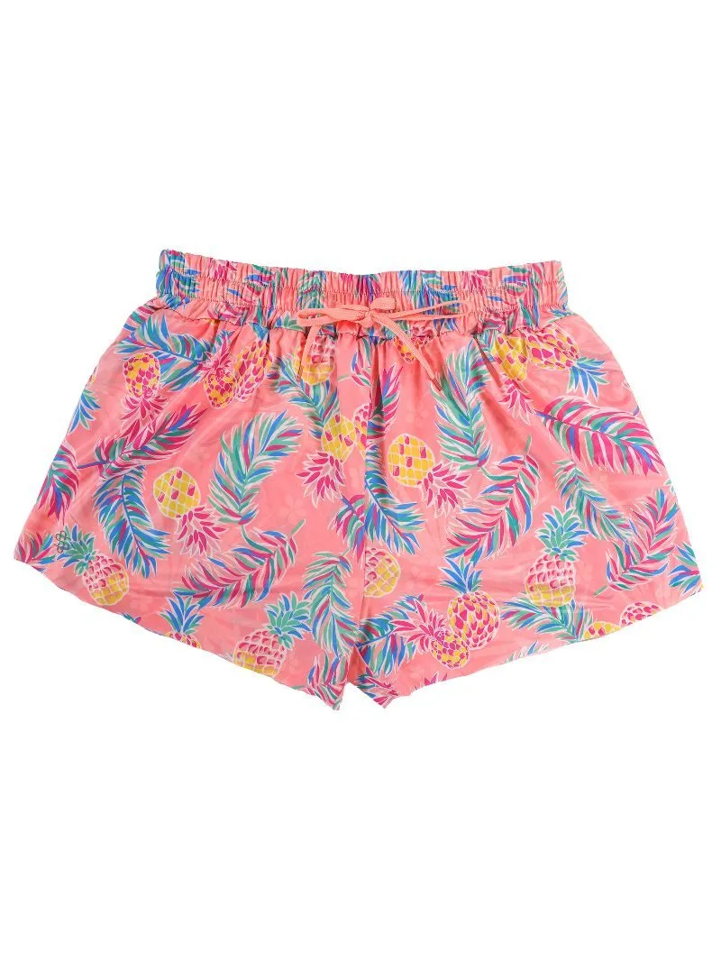 Pineapple Running Shorts by Simply Southern