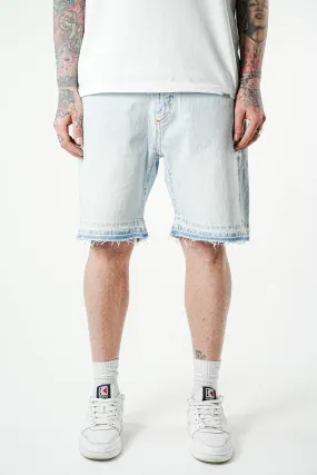 Premium Free Cut Light Blue Denim Shorts