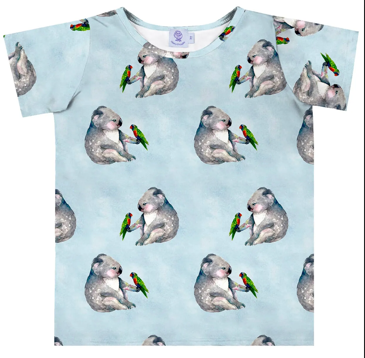 PREORDER Koala & Lorikeet Short Sleeve Tee (Ships w/c 16th Sept)