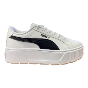 Puma women's wedge sneakers shoe Karmen L 384615 02 white black