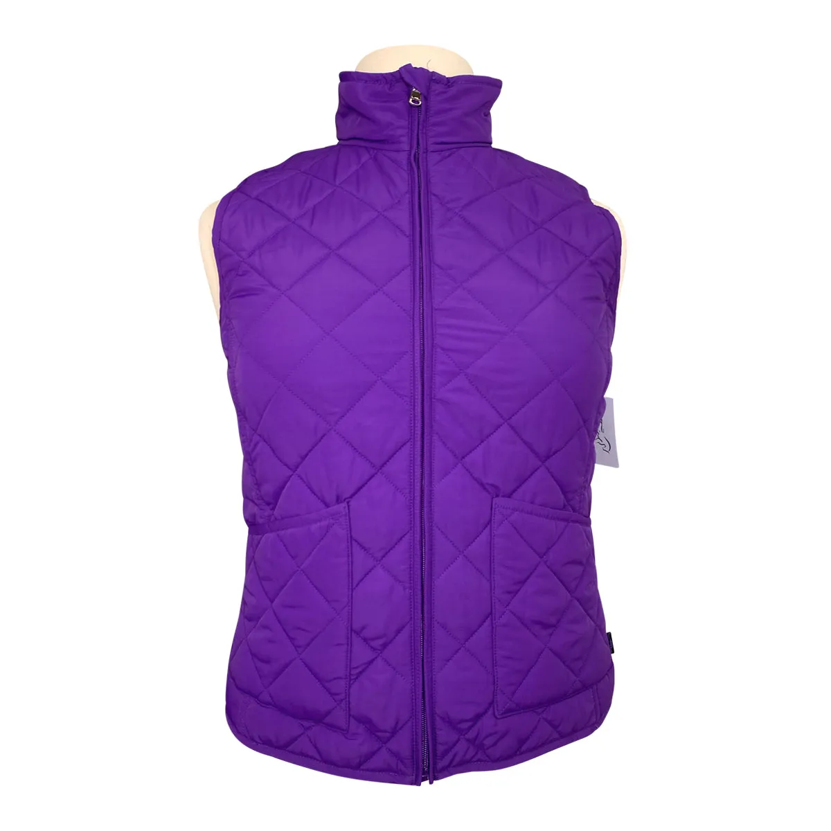 Ralph Lauren Quilted Vest in Purple - Women's Large