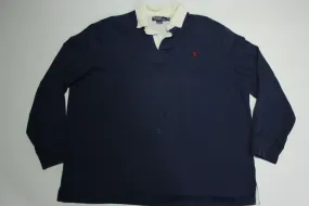 Ralph Lauren Vintage 90's Rugby Polo Long Sleeve Shirt