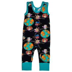 Raspberry Republic Teamwork Dungarees