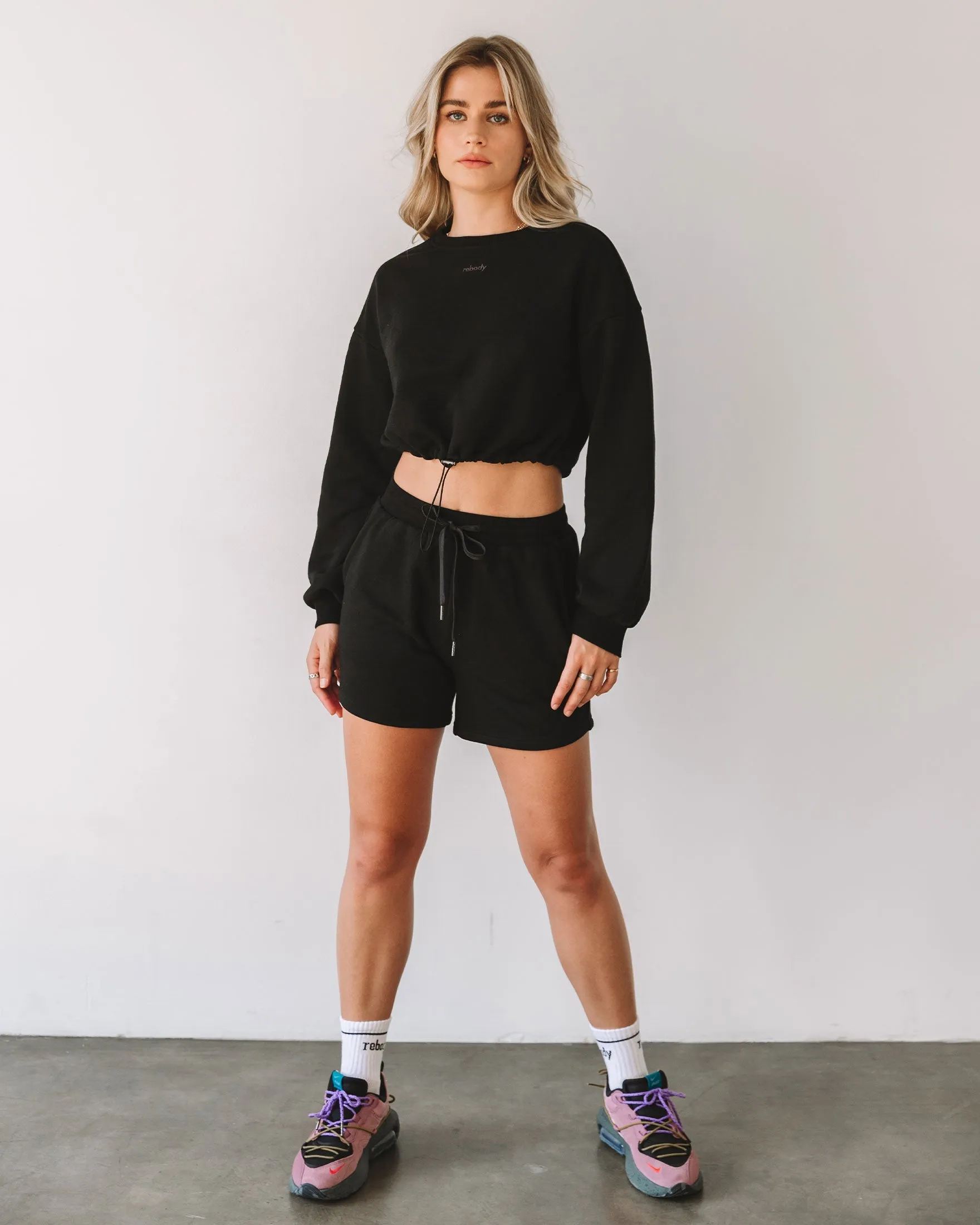 Rebody French Terry Biker Sweatshorts