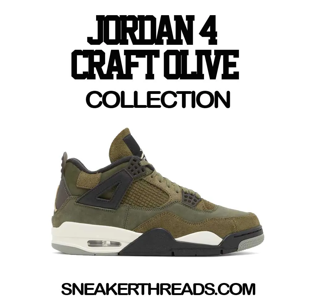 Retro 4 Craft Olive Mindset Shirt