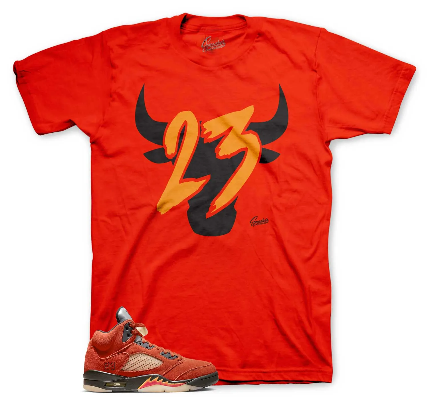 Retro 5 Dunk On Mars Toro Shirt