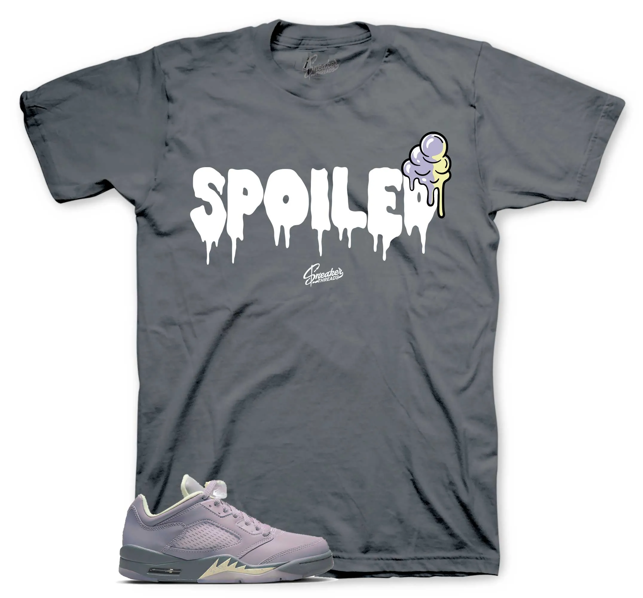 Retro 5 Indigo Haze Shirt - Spoiled - Charcoal