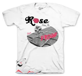 Retro 7 Infrared Ground Rose Shirt