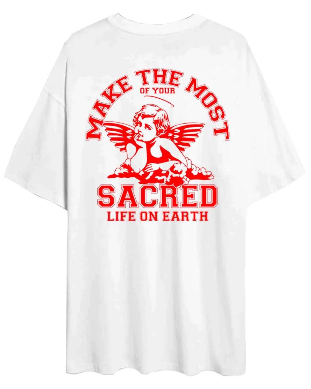 SACRED LIFE-OVERSIZED T-SHIRT-BLN