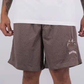 SHADY ISLAND MESH SHORTS TAUPE