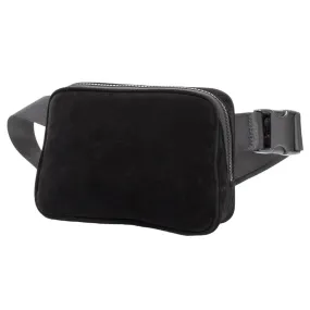 Solid Sling Bag Fanny Pack Velvet Belt Bag