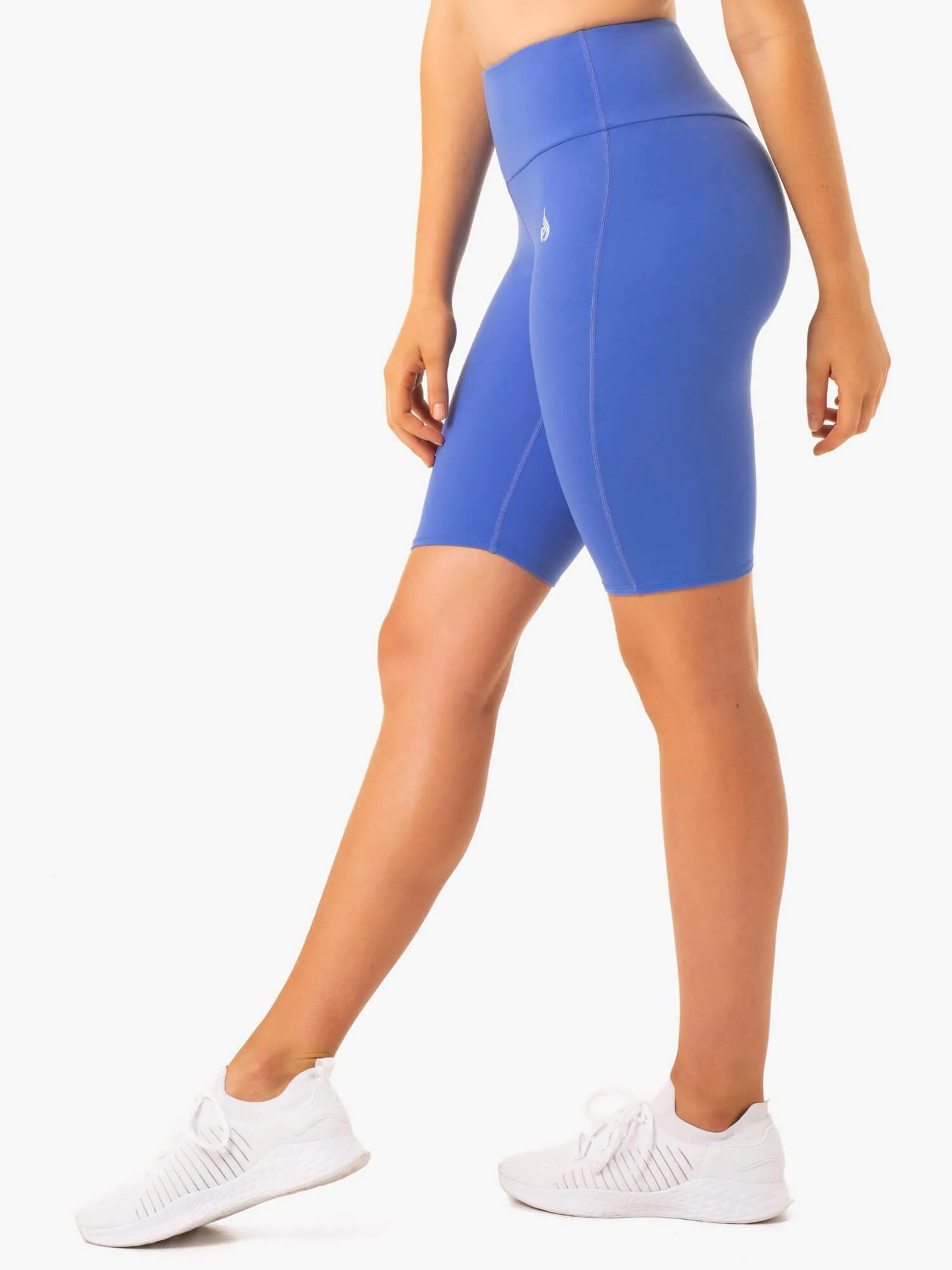 Staples Scrunch Bum Bike Shorts - Iris Blue