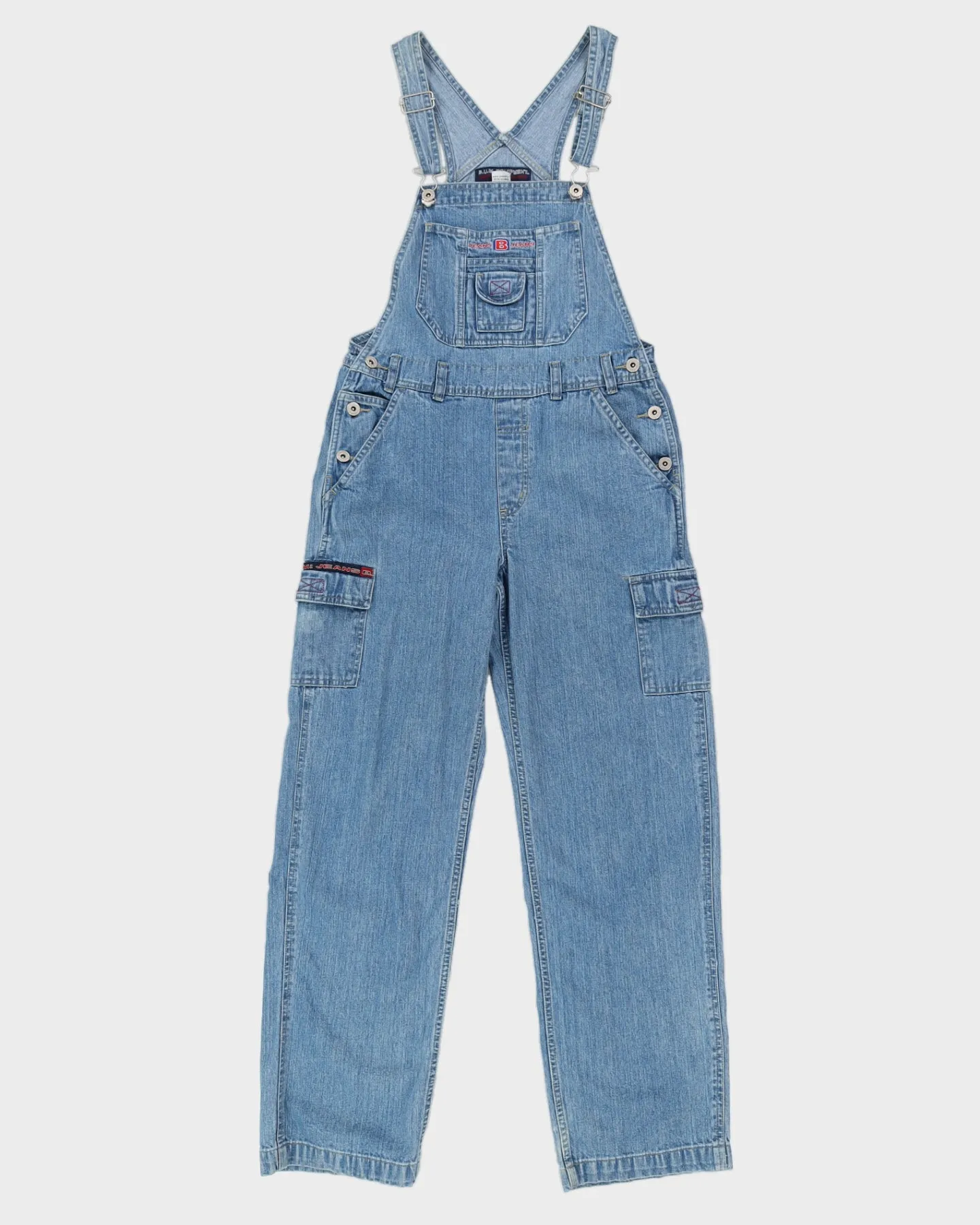 Vintage 90s B.U.M Equipment Jeans Denim Dungarees - S