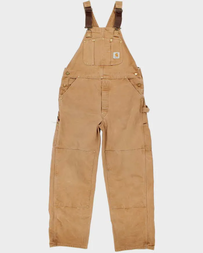 Vintage 90s Carhartt Double Knee Dungarees - M