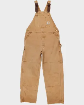 Vintage 90s Carhartt Double Knee Dungarees - M