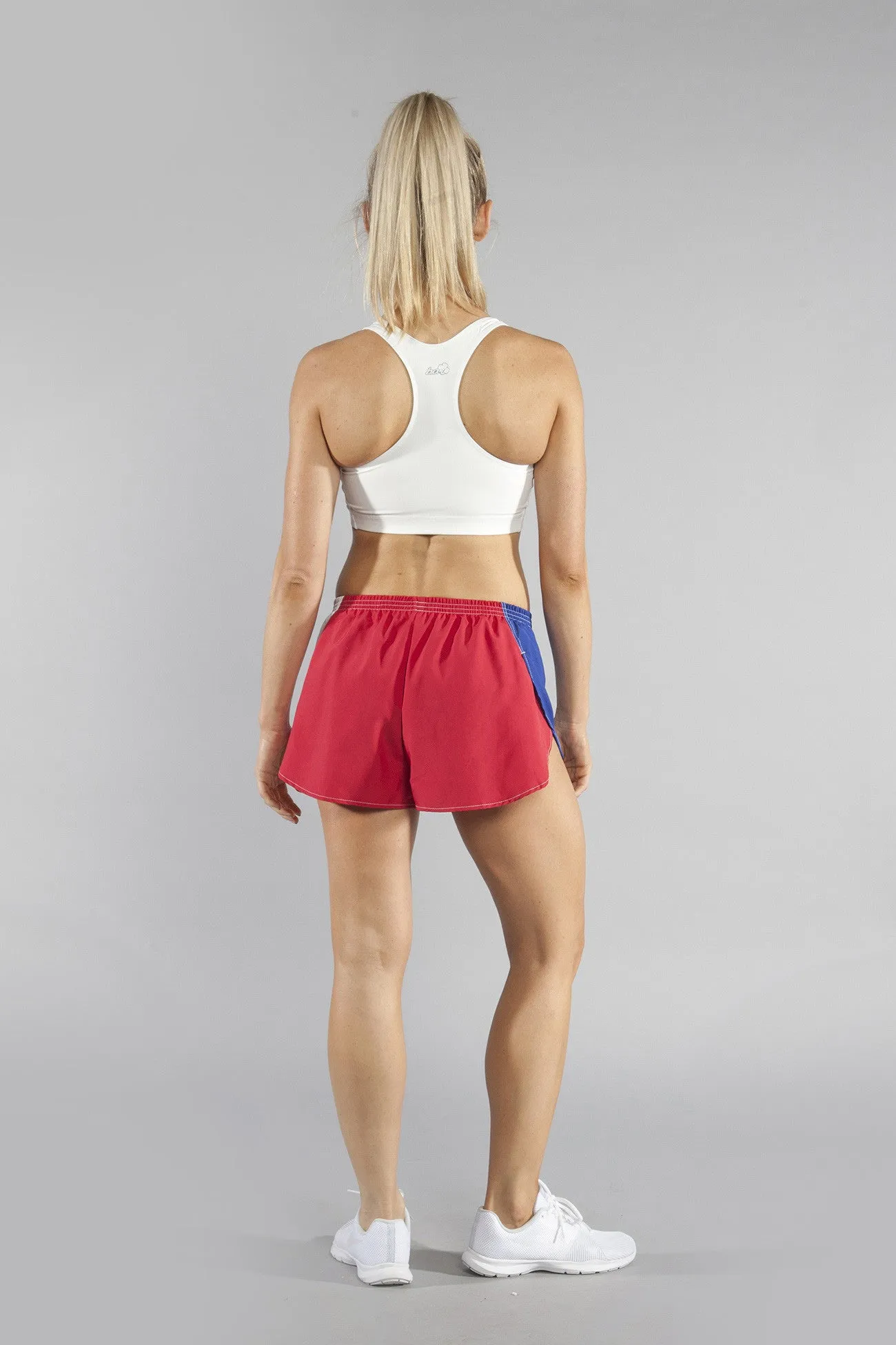 Women's 1" Elite Split Shorts- Texas