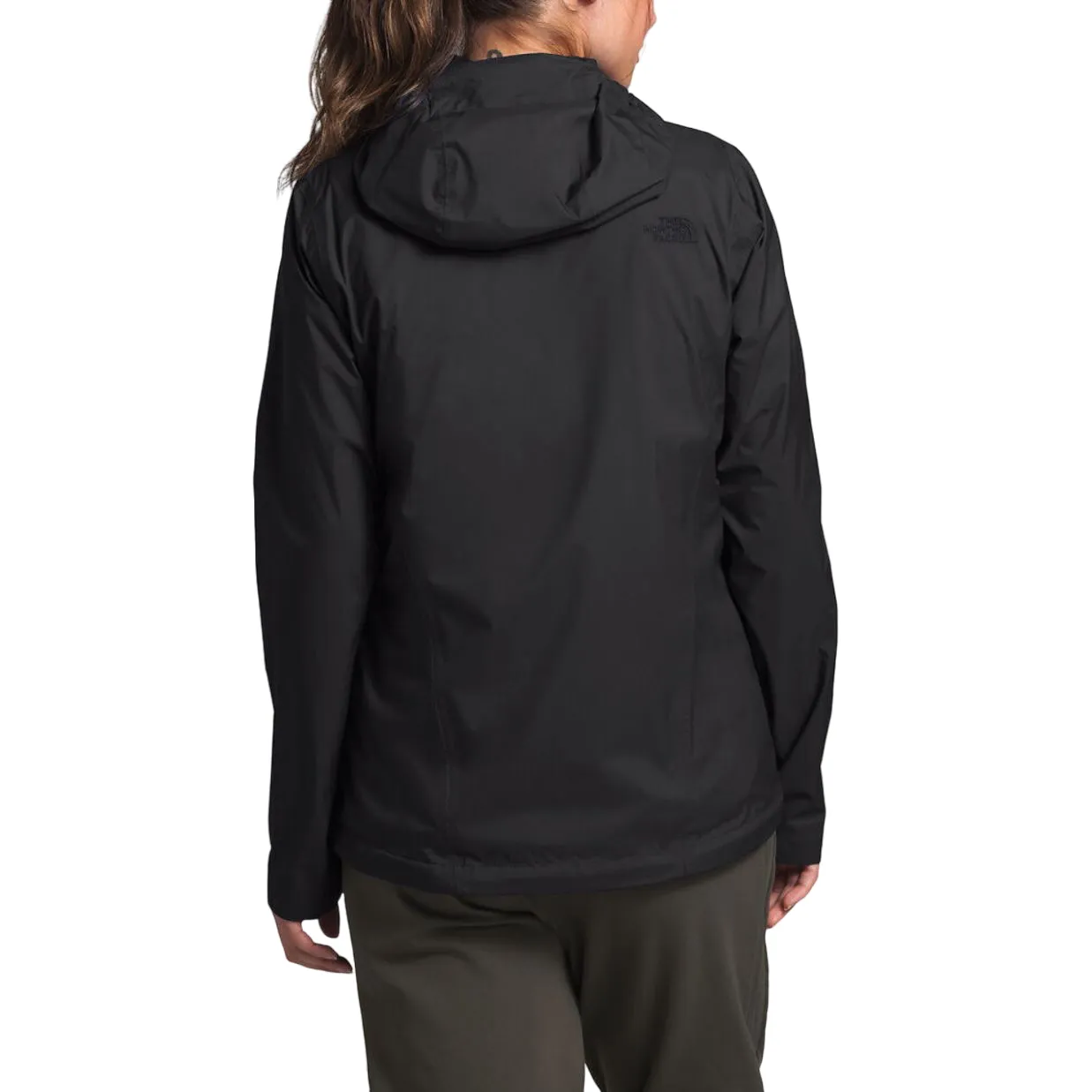 Womens The North Face Venture 2 Rain Waterproof Black Jacket