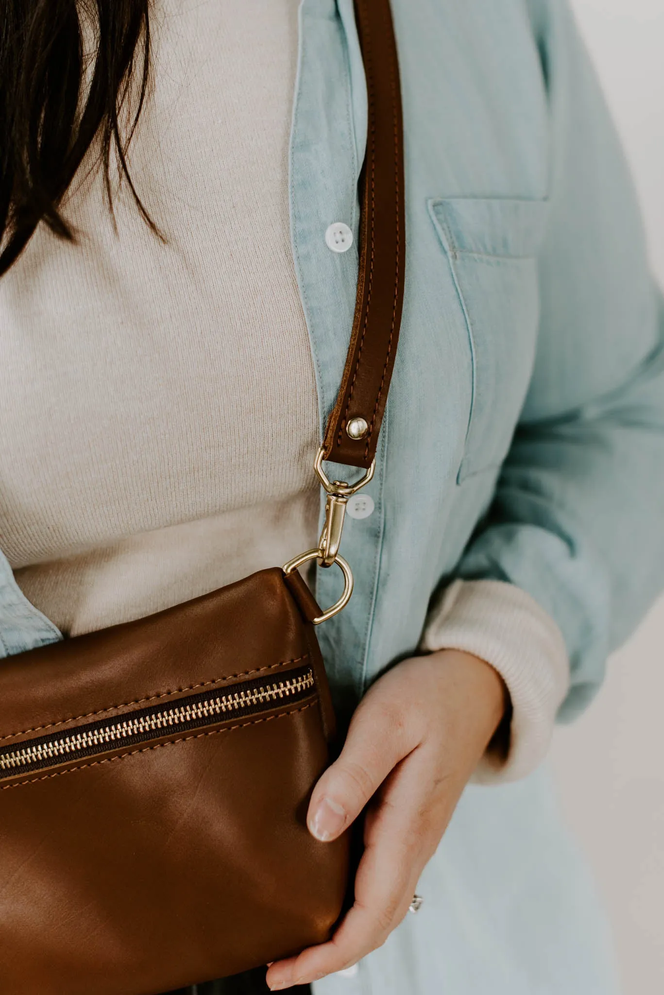 Zelaki Leather Co. Agow Belt Bag